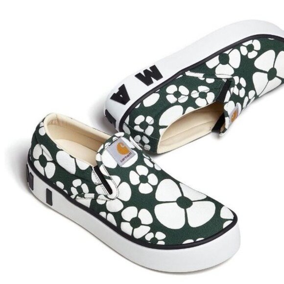 Marni x Carhartt Slip-On Sneakers Men’s Size 42 New in Box w/DustBag Retail $750 main image 12